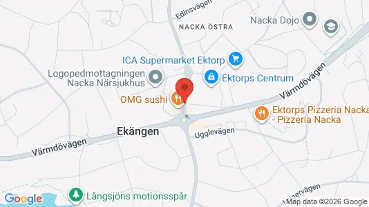 Affärslokaler att hyra i Nacka - Bild från Google Street View