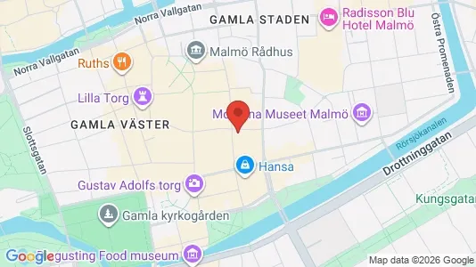 Affärslokaler att hyra i Malmö Centrum - Bild från Google Street View