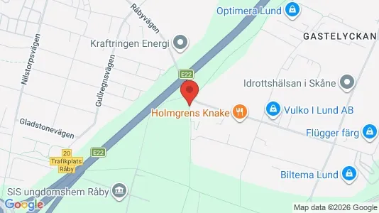 Affärslokaler att hyra i Lund - Bild från Google Street View