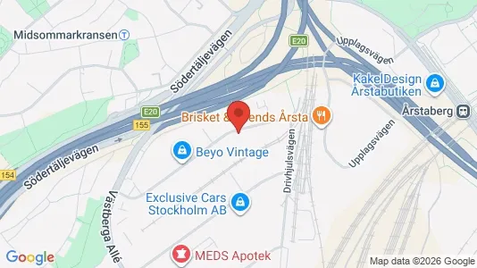 Affärslokaler att hyra i Söderort - Bild från Google Street View