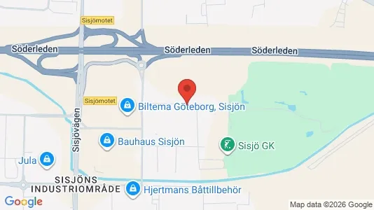 Affärslokaler att hyra i Askim-Frölunda-Högsbo - kort over placeringen
