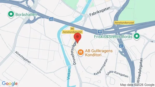 Affärslokaler att hyra i Borås - Bild från Google Street View