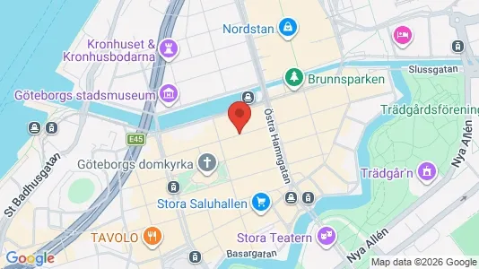 Affärslokaler att hyra i Göteborg Centrum - Bild från Google Street View