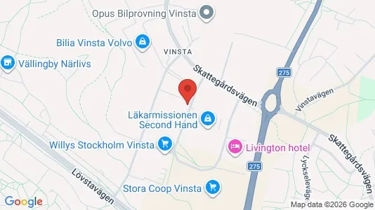 Affärslokaler att hyra i Västerort - Bild från Google Street View
