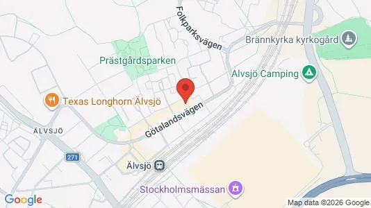 Affärslokaler att hyra i Söderort - kort over placeringen