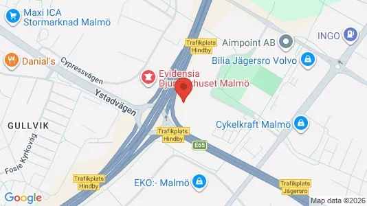 Affärslokaler att hyra i Fosie - Bild från Google Street View