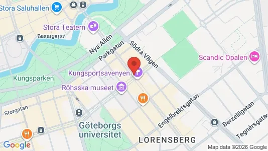 Affärslokaler att hyra i Göteborg Centrum - Bild från Google Street View