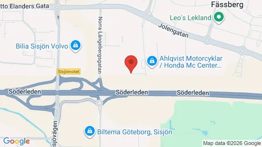 Affärslokaler att hyra i Askim-Frölunda-Högsbo - kort over placeringen