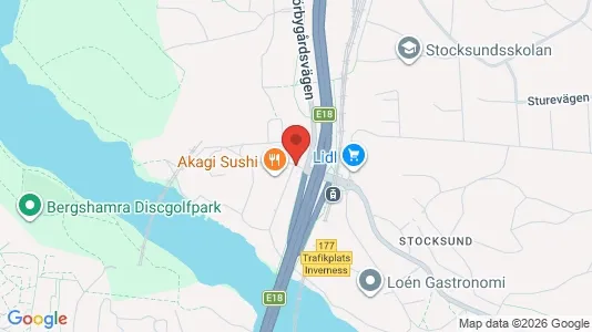 Affärslokaler att hyra i Danderyd - kort over placeringen