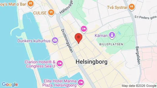 Affärslokaler att hyra i Helsingborg - Bild från Google Street View
