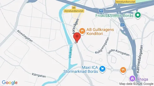 Affärslokaler att hyra i Borås - Bild från Google Street View