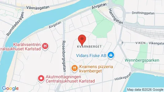 Affärslokaler att hyra i Karlstad - Bild från Google Street View