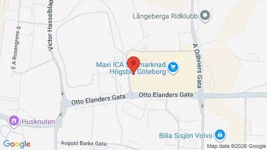 Affärslokaler att hyra i Askim-Frölunda-Högsbo - kort over placeringen