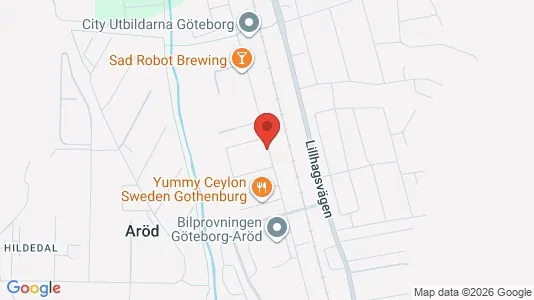 Affärslokaler att hyra i Norra hisingen - Bild från Google Street View