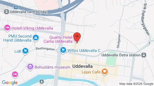 Affärslokaler att hyra i Uddevalla - Bild från Google Street View