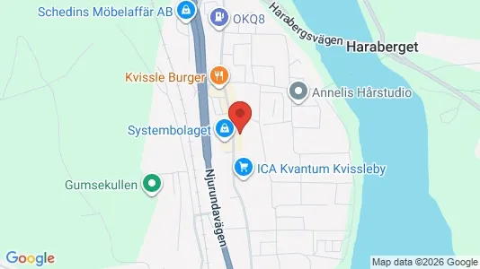 Affärslokaler att hyra i Sundsvall - kort over placeringen
