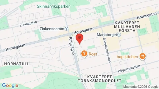Affärslokaler att hyra i Södermalm - Bild från Google Street View