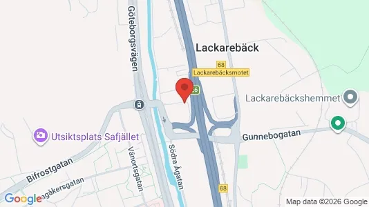 Affärslokaler att hyra i Mölndal - Bild från Google Street View