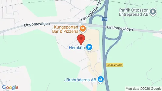 Affärslokaler att hyra i Kungsbacka - Bild från Google Street View