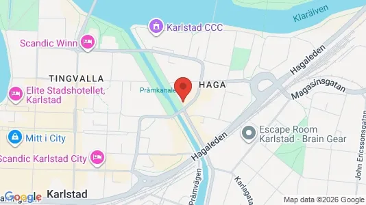 Affärslokaler att hyra i Karlstad - Bild från Google Street View