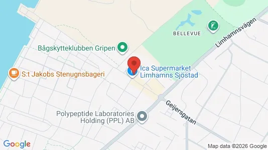 Affärslokaler att hyra i Limhamn/Bunkeflo - Bild från Google Street View
