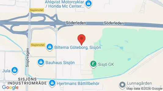 Affärslokaler att hyra i Askim-Frölunda-Högsbo - kort over placeringen