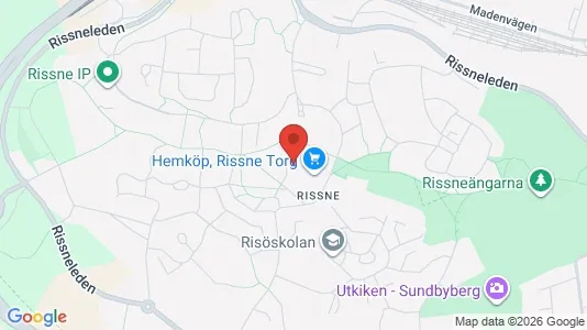 Affärslokaler att hyra i Sundbyberg - kort over placeringen