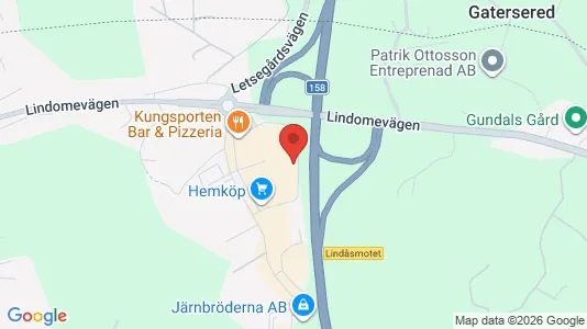 Affärslokaler att hyra i Kungsbacka - Bild från Google Street View