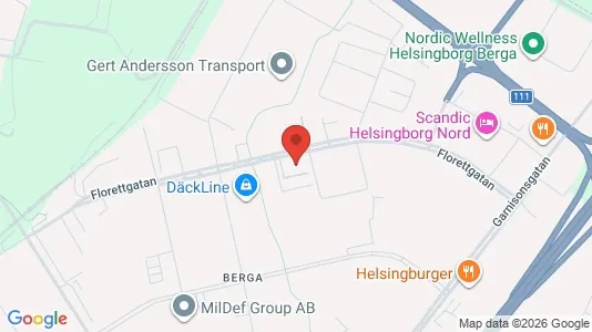 Affärslokaler att hyra i Helsingborg - Bild från Google Street View