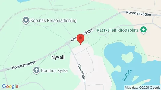 Affärslokaler att hyra i Gävle - kort over placeringen