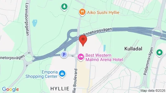 Affärslokaler att hyra i Hyllie - Bild från Google Street View