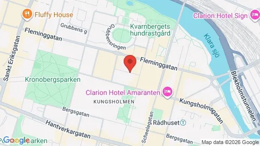 Affärslokaler att hyra i Kungsholmen - Bild från Google Street View