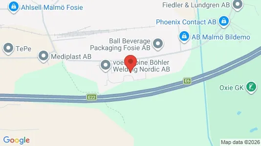 Lagerlokaler att hyra i Fosie - Bild från Google Street View