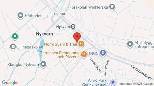 Affärslokaler att hyra i Nykvarn - Bild från Google Street View