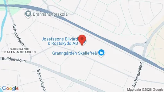 Industrilokaler att hyra i Skellefteå - Bild från Google Street View