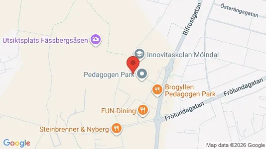 Kontorslokaler att hyra i Mölndal - Bild från Google Street View
