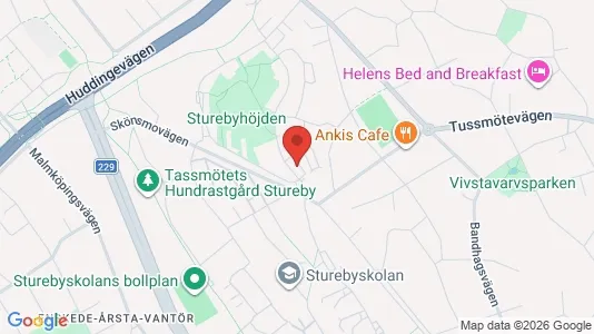 Kontorslokaler att hyra i Söderort - kort over placeringen