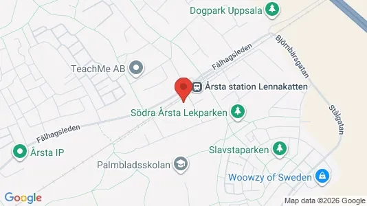 Affärslokaler att hyra i Uppsala - Bild från Google Street View