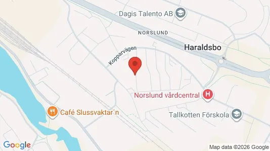 Affärslokaler att hyra i Falun - kort over placeringen