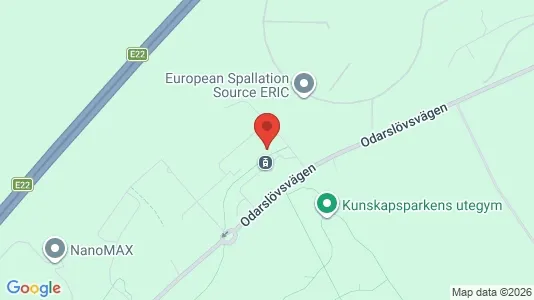 Kontorslokaler att hyra i Lund - kort over placeringen