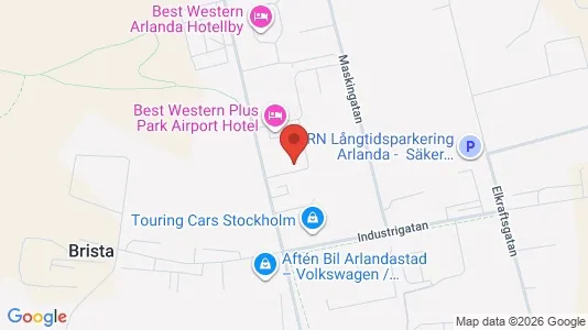 Affärslokaler att hyra i Sigtuna - kort over placeringen