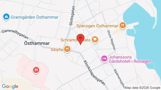 Affärslokaler till försäljning i Östhammar - kort over placeringen