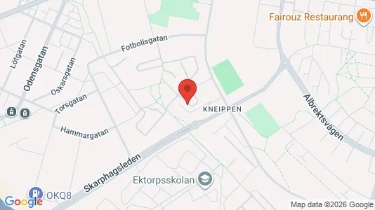 Affärslokaler att hyra i Norrköping - kort over placeringen