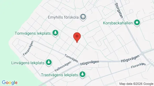 Kontorslokaler att hyra i Kävlinge - kort over placeringen