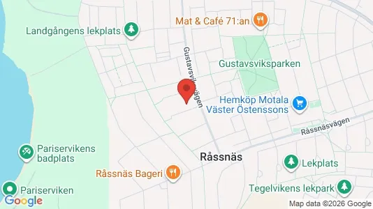 Affärslokaler att hyra i Motala - Bild från Google Street View
