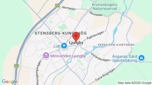 Restauranglokaler att hyra i Ljungby - Bild från Google Street View