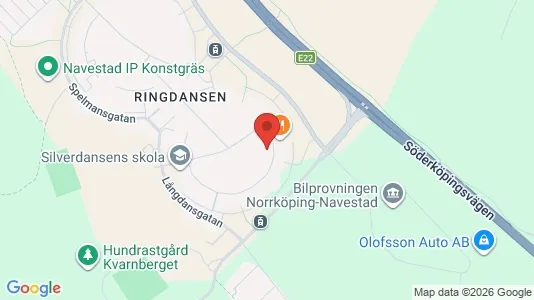 Affärslokaler att hyra i Norrköping - Bild från Google Street View