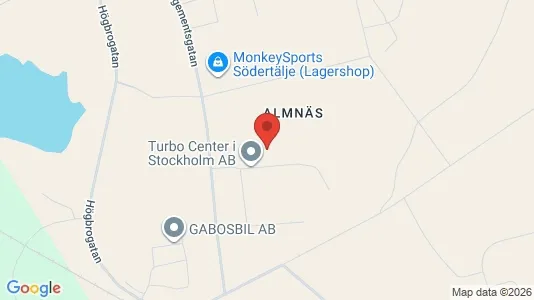 Industrilokaler att hyra i Södertälje - Bild från Google Street View