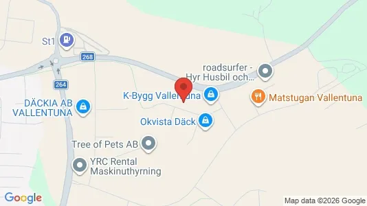 Industrilokaler att hyra i Vallentuna - Bild från Google Street View