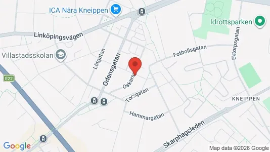 Affärslokaler att hyra i Norrköping - Bild från Google Street View